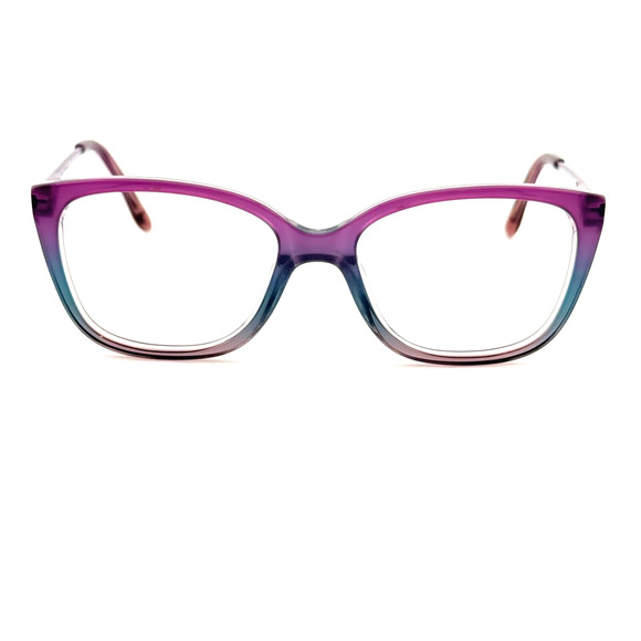 BCBGMAXAZRIA Galena Purple Fade Eyeglasses Frame Cat Eye H12704 - Picture 1 of 7